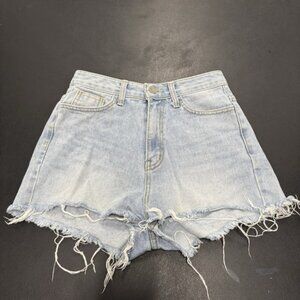 X2 Korean Jean‎ Shorts Size 26 Lightwash